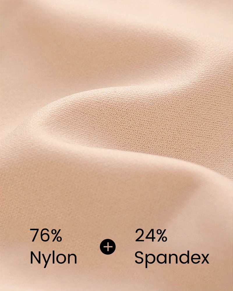Seamless Sculpt Long Sleeve Scoop Neck Thong Bodysuit