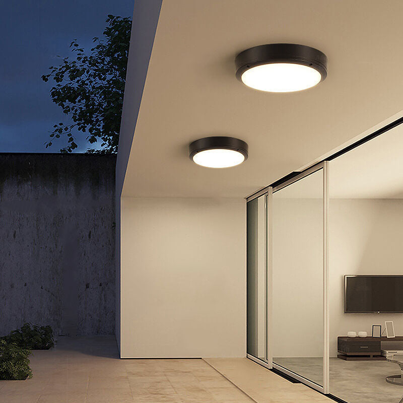 Waterproof Round LED Ceiling Light for Outdoor Use – Easy Installation, Modern Design, Available in 12W, 15W, 20W Options