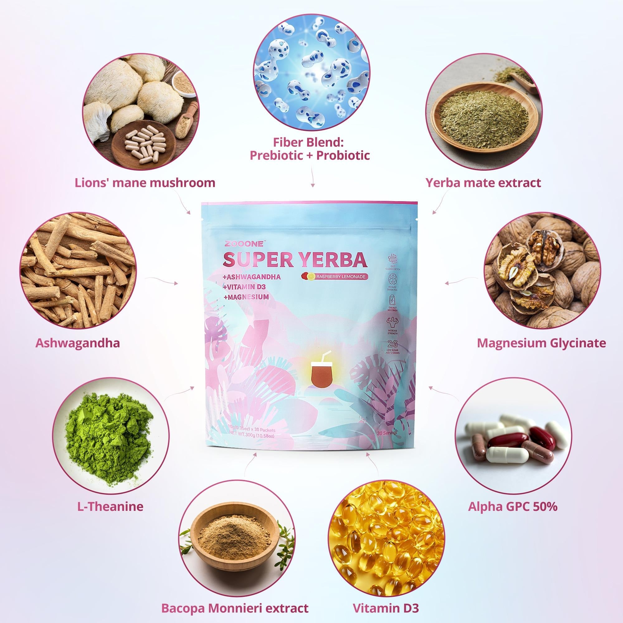 Super Yerba: Instant Energy with a Raspberry Lemon Twist