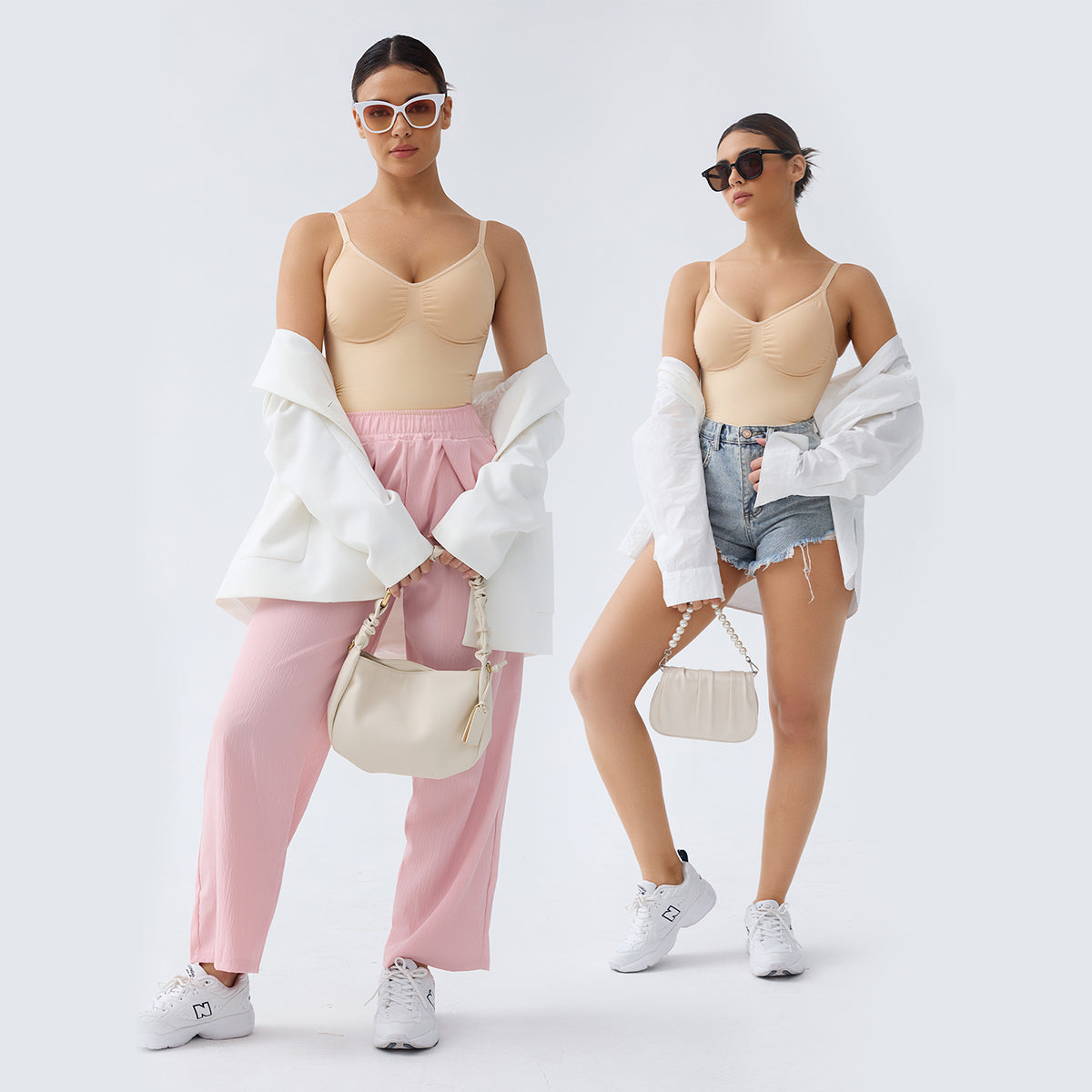 Bodysuit Tummy Control Removable Pads Shapewear Seamless Sculpt Body Shaper For Women