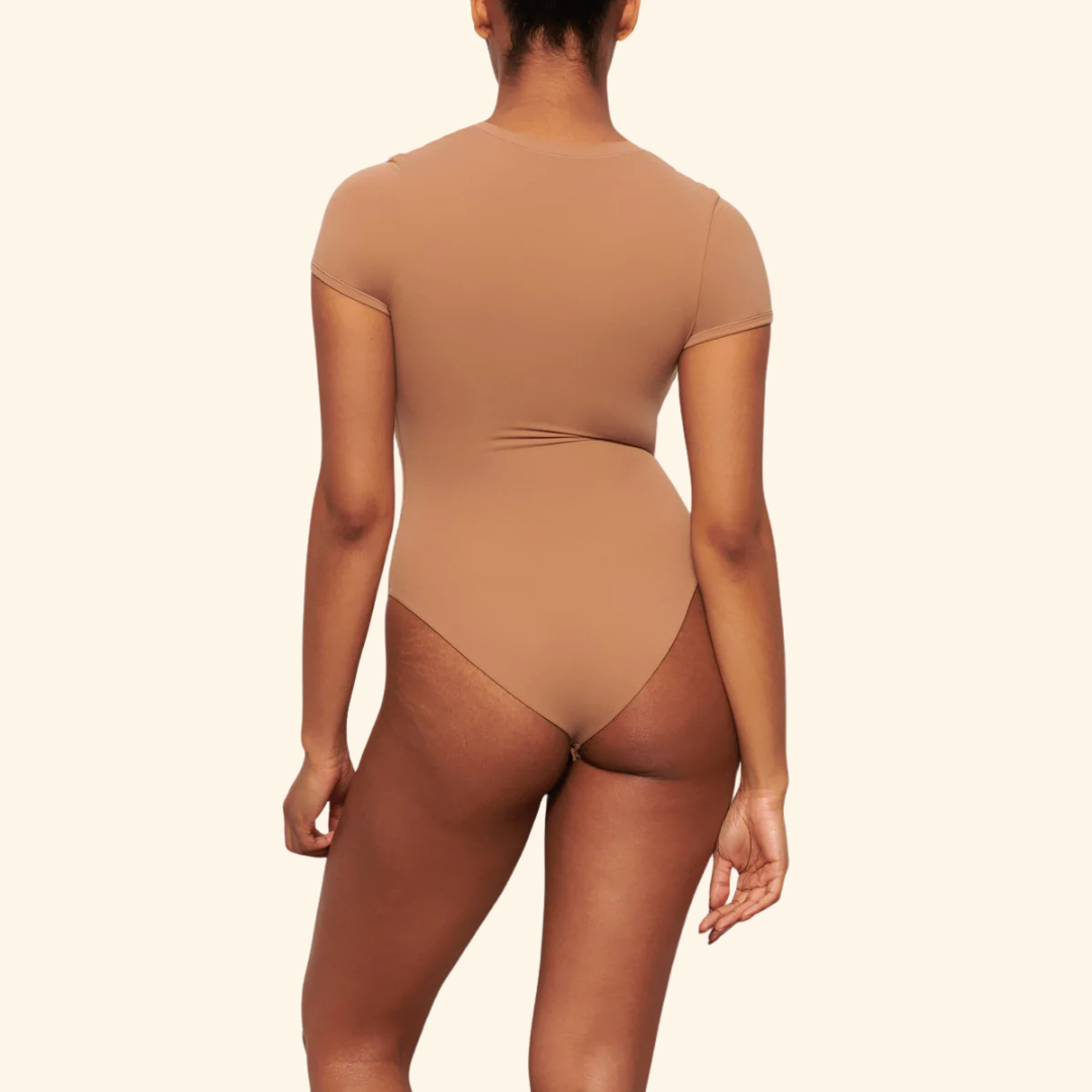 Snatching Shapewear T-Shirt Bodysuit