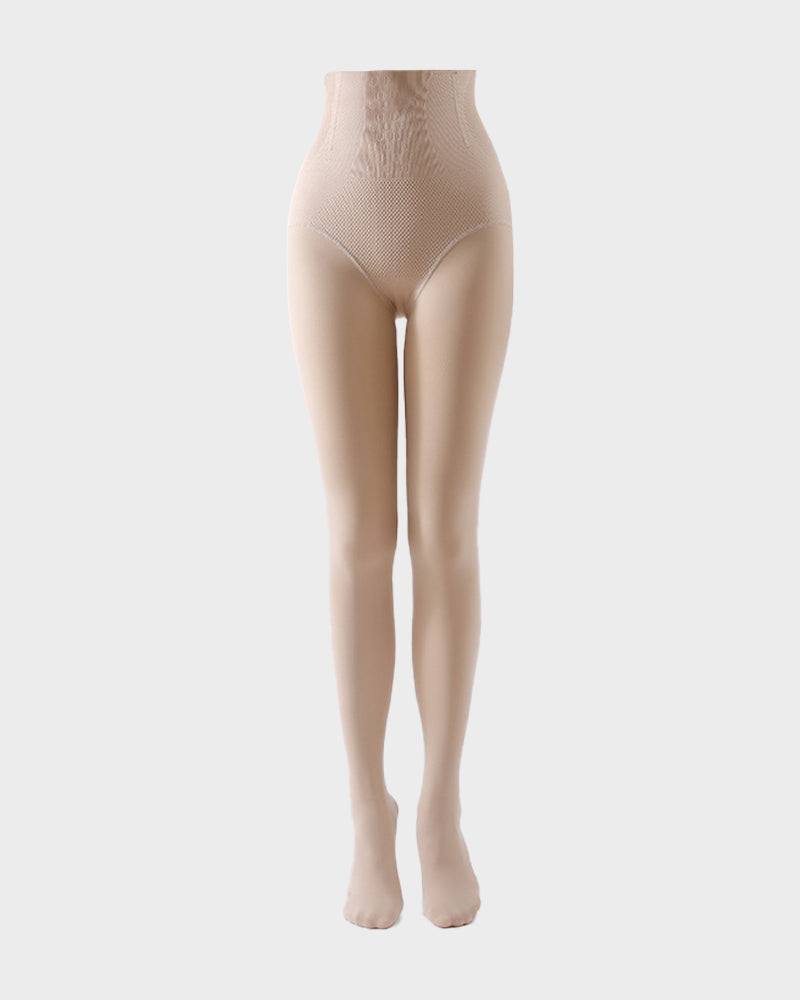 High Waist Sculpting Fleece Lined Tights