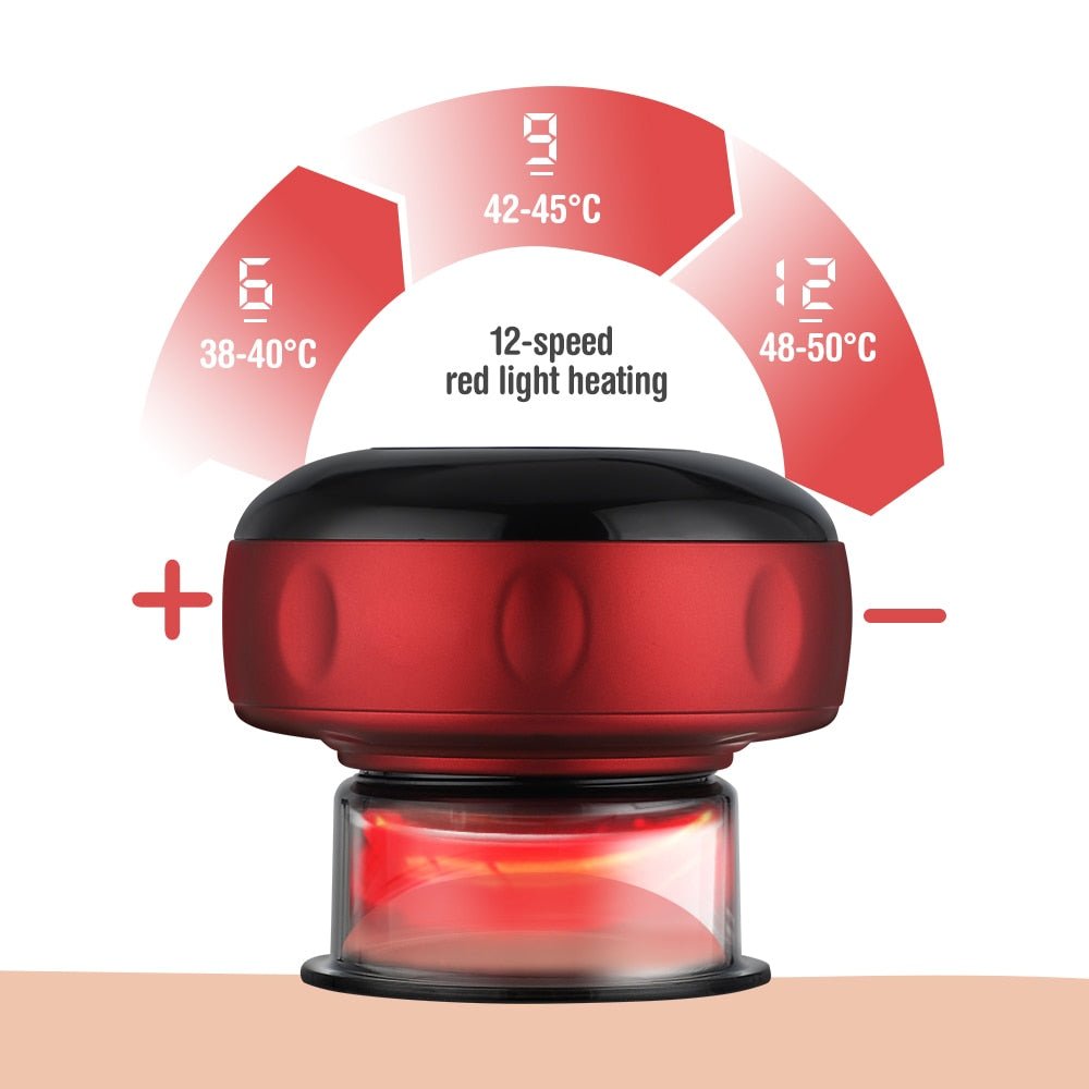 Vacuum Cupping Massage Therapy Device - for All Parts of the Body