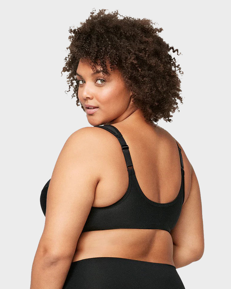 Front Closure Underwire Print Bra