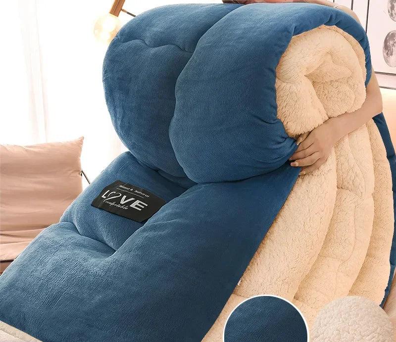 SleepNova – Double-Layer Fleece Winter Blanket for Ultimate Warmth