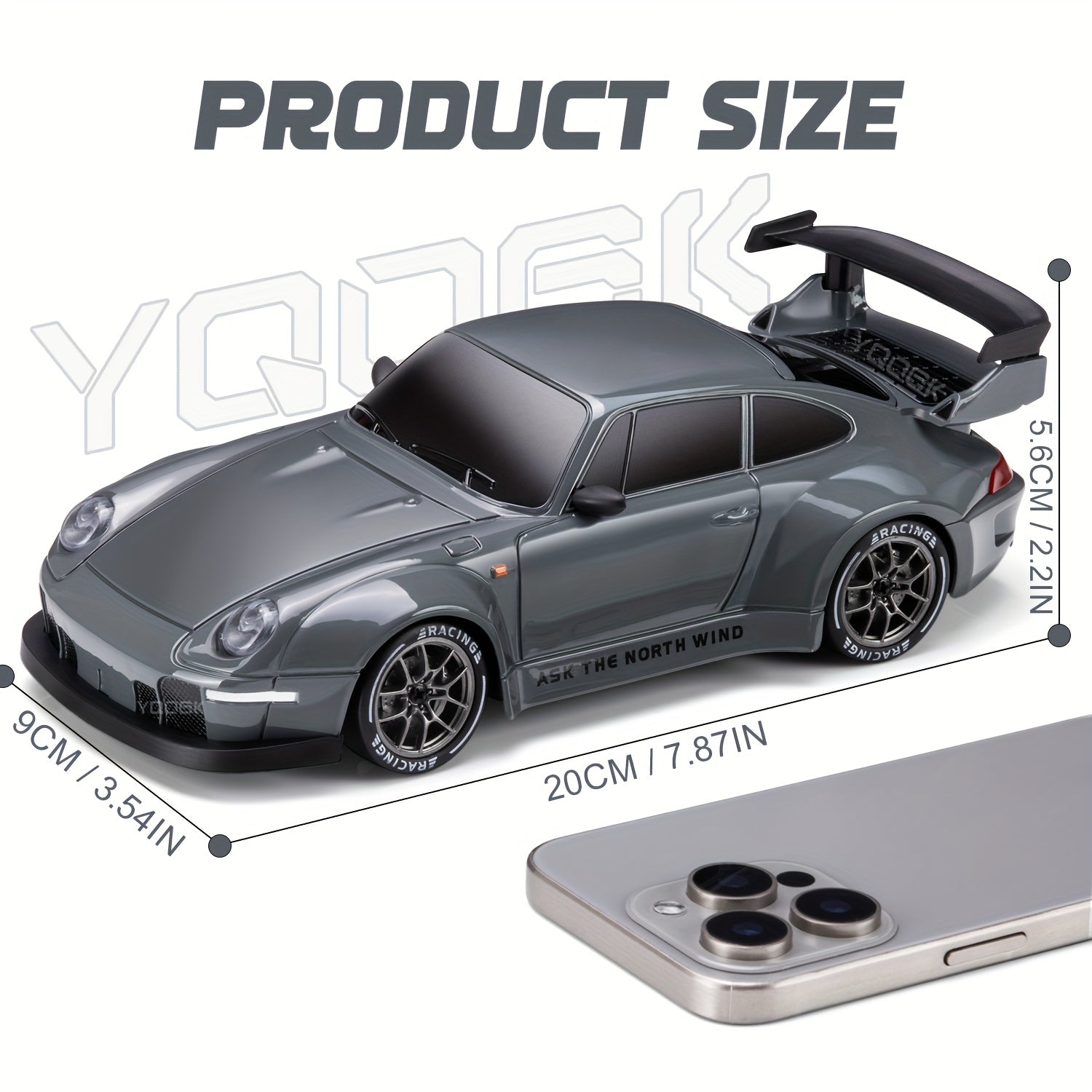 Ultimate Drift Racer 1:24 - RC Car with Light-Up Wheels