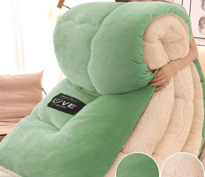 SleepNova – Double-Layer Fleece Winter Blanket for Ultimate Warmth