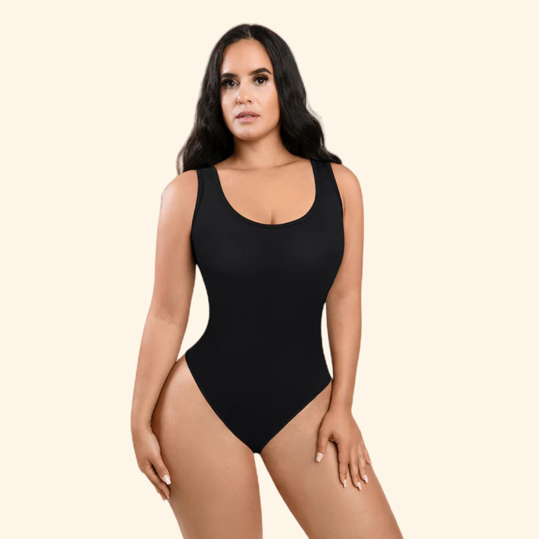 Tank Bodysuit with Built-in Bra and Underwear