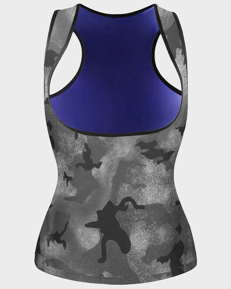 Women's Premium Workout Tank Top Slimming Polymer Sauna Vest