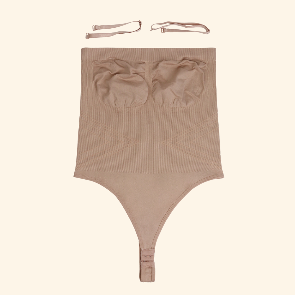 Shaping Bodysuit with Removable Straps