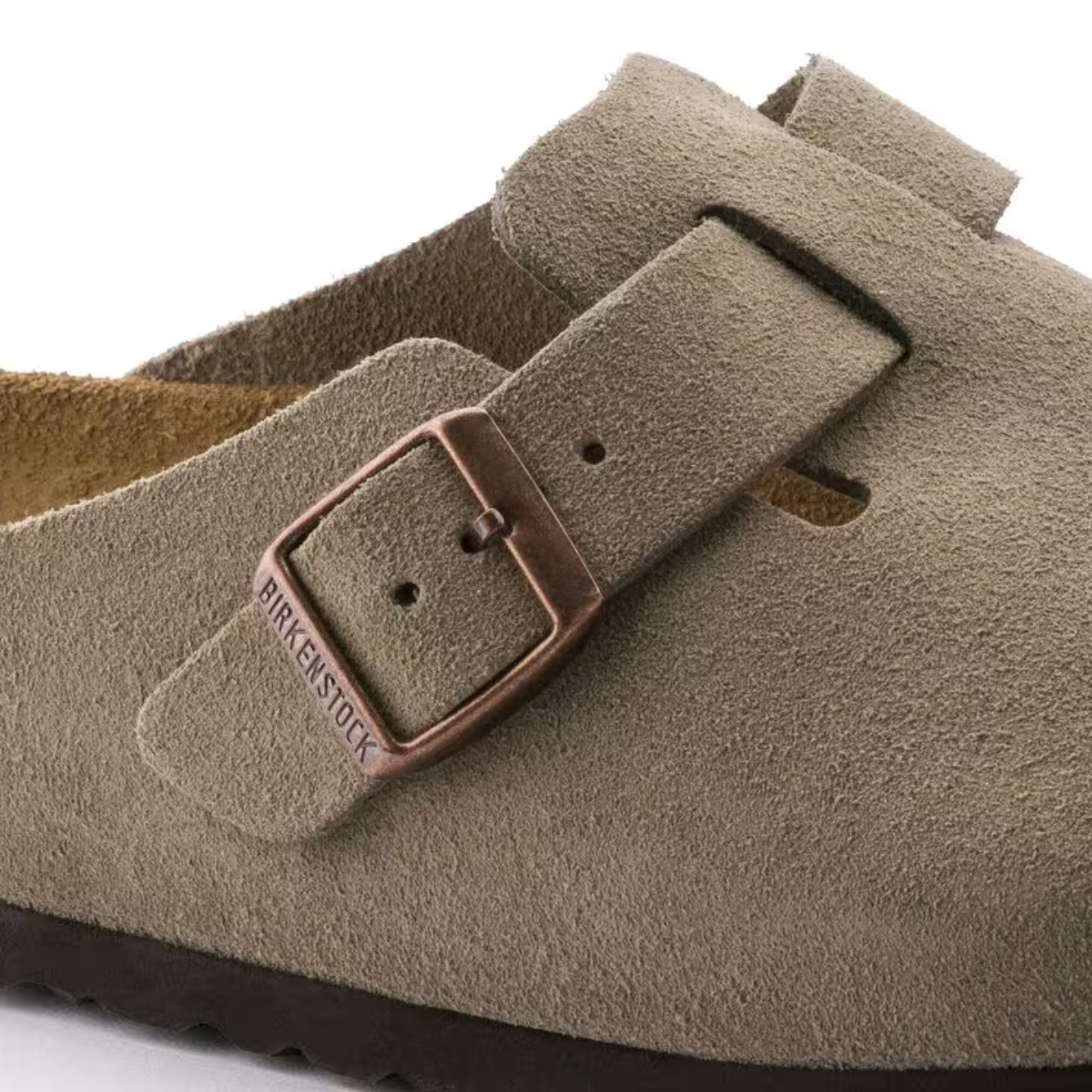 Comfort Anatomically Shaped Suede Leather Clogs