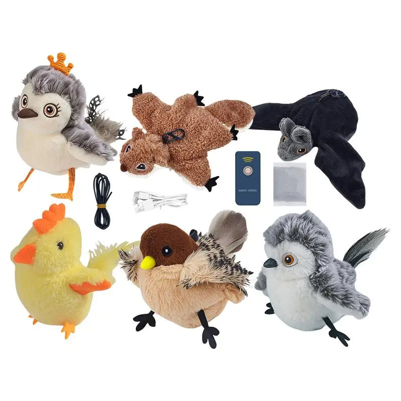 interactive cat toy, motion activated cat toy, flapping bird cat toy, plush mouse cat toy, rechargeable cat toy, catnip toy for cats, sensory cat toy, cat toys, pet accessories, pet toy, interactive pet accessories, rechargeable cat accessories, plush interactive toy, sensory stimulating pet toy, motion activated plush catnip toy, flapping bird interactive rechargeable catnip pet accessory