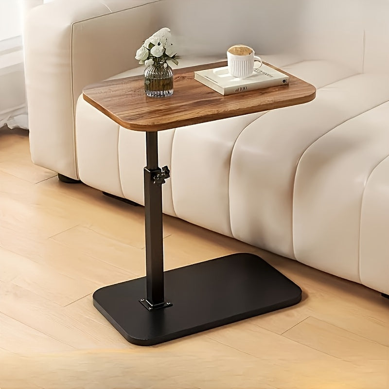 adjustable side table, wooden side table, height adjustable table, bedside table, sofa side table, metal frame table, compact coffee table, living room table, small space table, multifunctional table, sofa table, side tables, end tables, bed side table, end tables for living room, adjustable wooden table, compact sofa side table, small end table, multifunctional bedside table, metal table frame