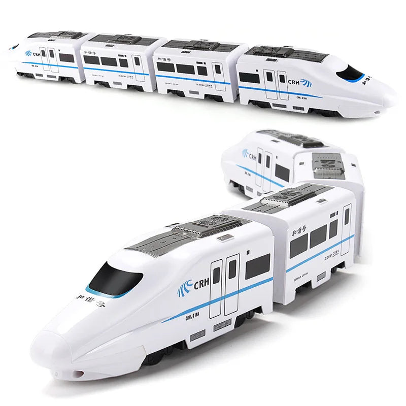 automatic toy train, train with lights, battery operated train, toy train gift, colorful toy train, electric powered toy trains, kids toy train with sound, light-up plastic toy trains, durable children's toy train, battery-run automatic toy locomotive, bright fun toy train, interactive electric toy train set, attractive toy trains with LED lights, entertaining automatic toy train gift for children