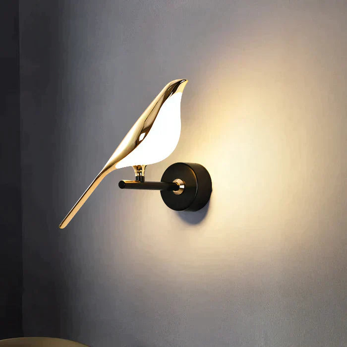 bird wall lamp, led wall lamp, modern wall lamp, decorative wall lighting, nature inspired lighting, scandinavian lamp, gold bird lamp, artistic wall light, wall lamp, modern wall light, indoor wall light, wall mounted light, bedroom wall light, wall sconces modern, wall lamps for bedroom, wall lights for living room, wall sconces for bedroom, sconces for bedroom, wall sconces for living room