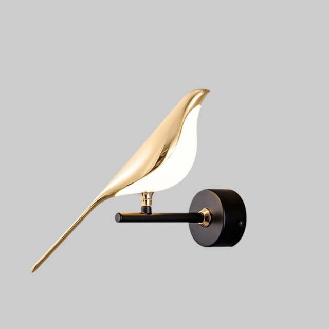 Modern LED Bird Wall Lamp