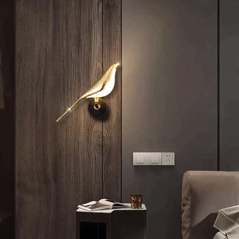 Modern LED Bird Wall Lamp