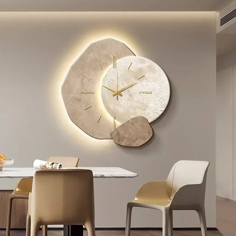 decorative wall clock, silent wall clock, wooden wall clock, unique wall clock, modern wall clock, artistic wall clock, living room clock, bedroom clock, wall decor, wall clock, decorative silent modern wall clock, artistic wooden wall clock decor, unique bedroom wall clock decor, silent artistic wall clock for living room, decorative modern wooden bedroom wall clock, artistic modern clock decor