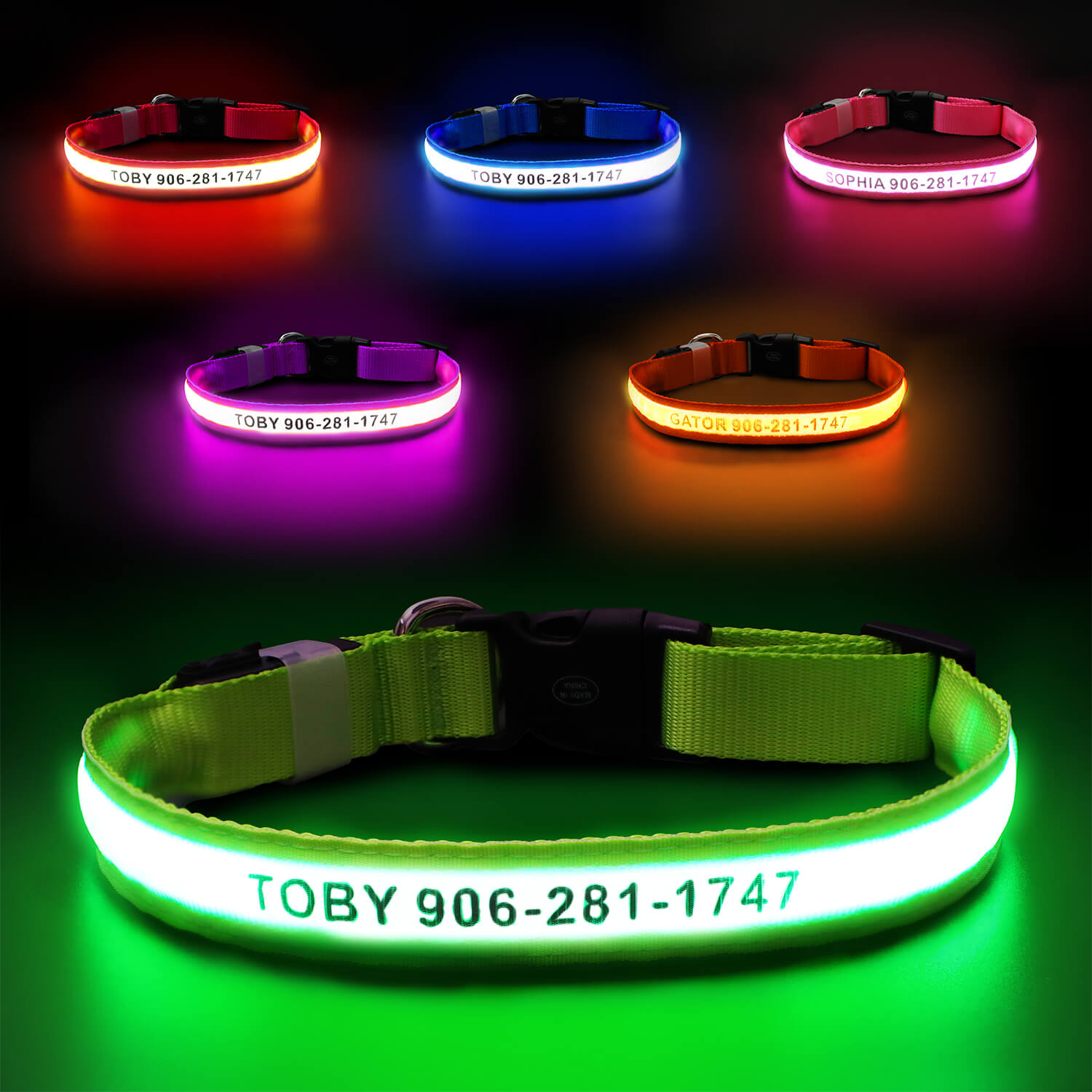 lead dog collar, personalized dog collar, rechargeable dog collar, waterproof dog collar, illuminated dog collar, dog safety collar, adjustable dog collar, glowing dog collar, dog identification collar, custom dog collar, dog collar with name, custom pet collar, dog id collar, personalized dog tags, dog collar tags, light up dog collar, custom dog tags, collar with name, engraved dog collar tags