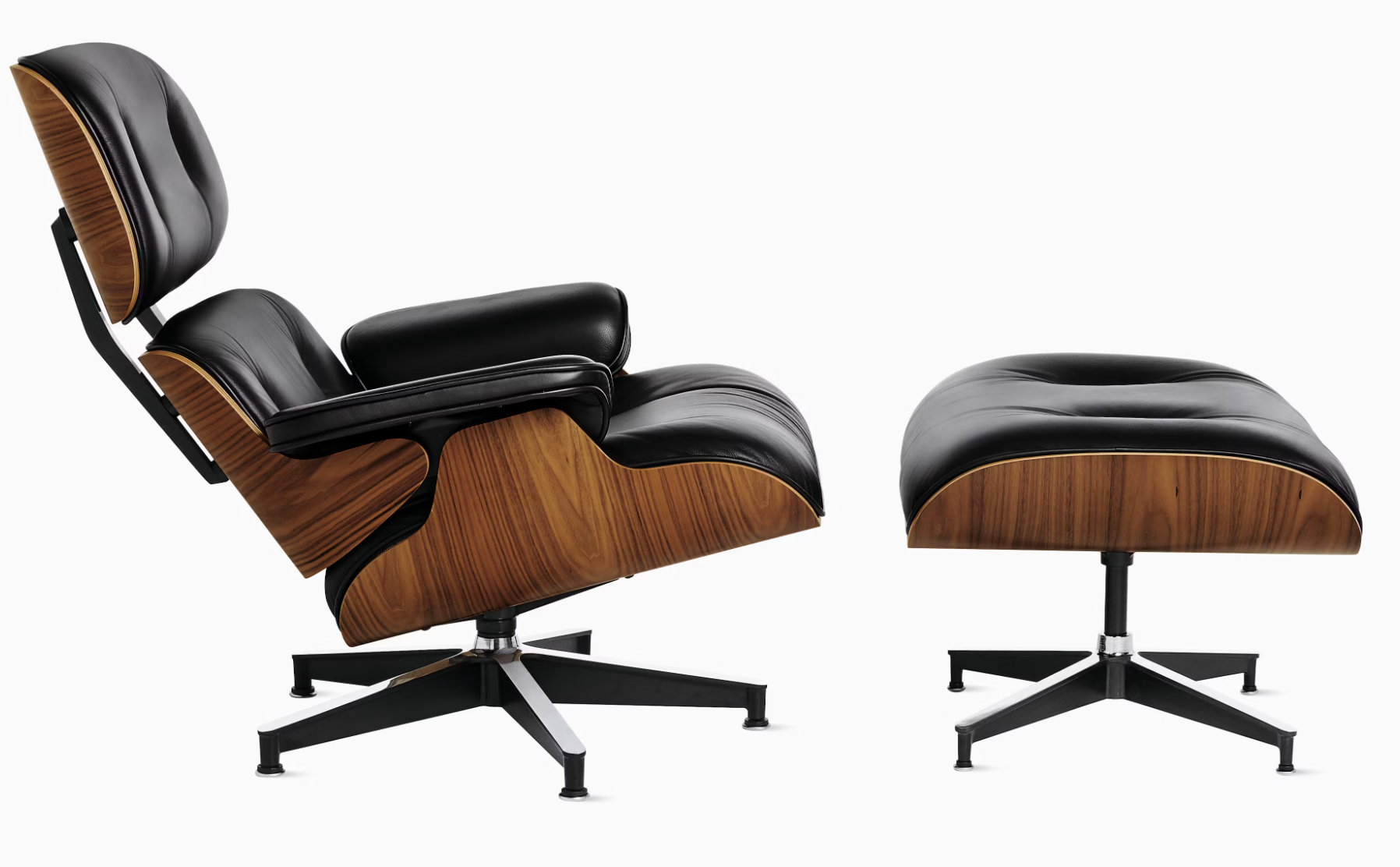 Lounge Chair And Ottoman – Tall