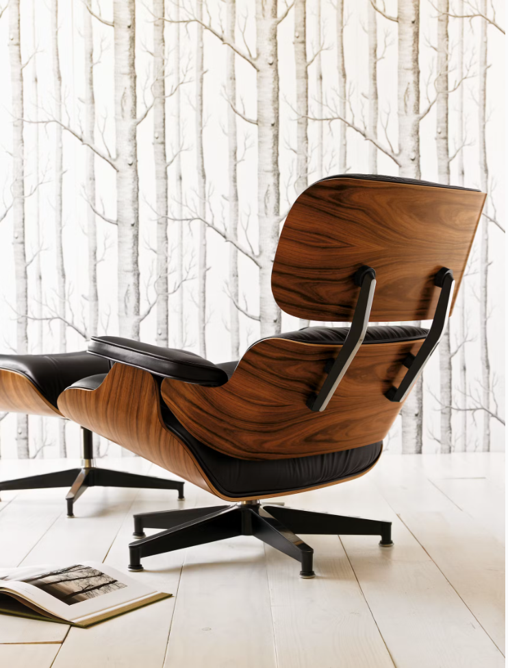 Lounge Chair And Ottoman – Tall