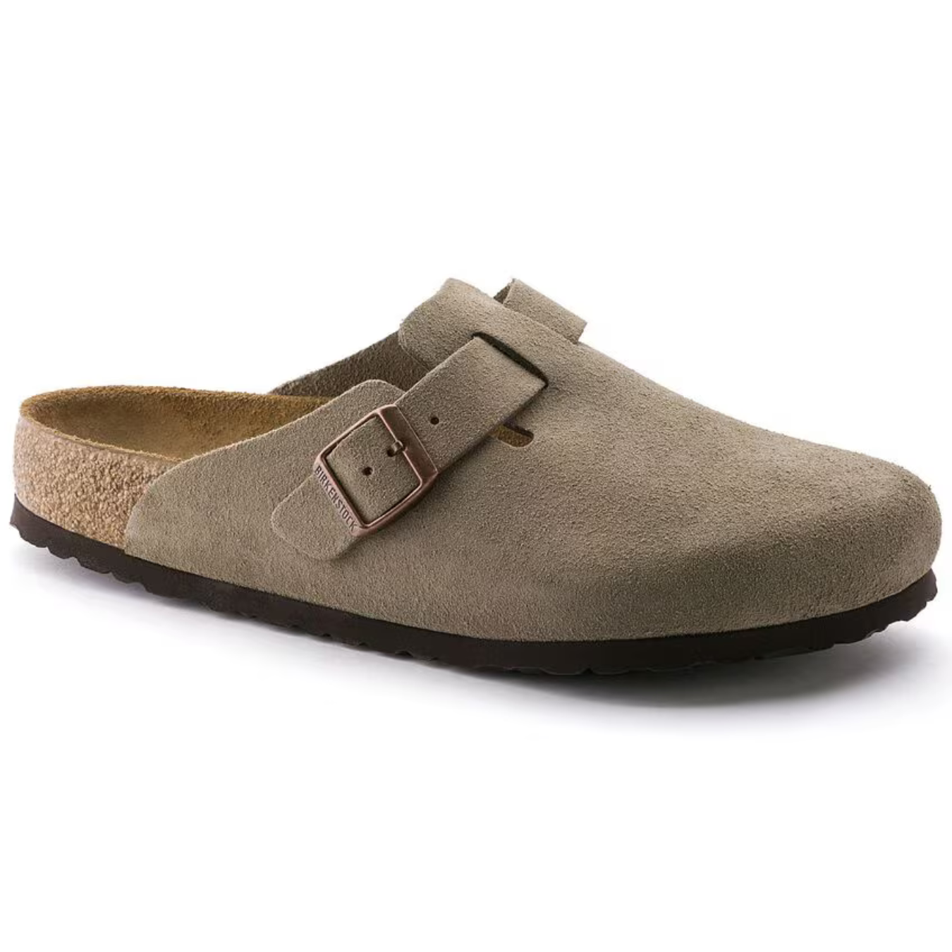 taupe suede clogs, anatomically shaped footbed, suede leather clogs, unisex clogs, indoor outdoor clogs, suede slip on shoes, taupe suede footwear, comfortable unisex slip-ons, suede clogs footwear, casual slip-on shoes, taupe colored clogs, versatile suede shoes, durable indoor outdoor shoes, slip-on suede clogs, comfortable suede leather shoes, neutral taupe suede, casual unisex suede clogs