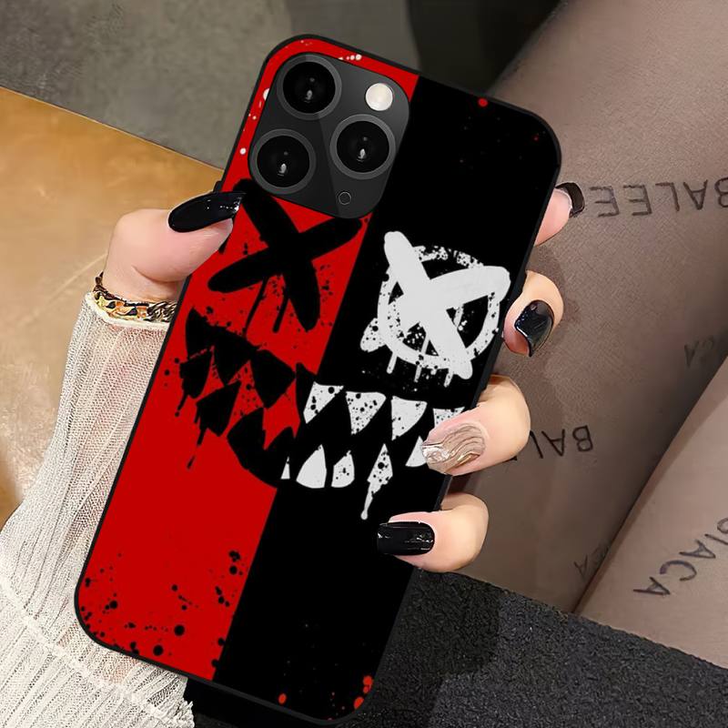 Rugged Devil Bad Boy Design iPhone Case | MagSafe Case with 360-Degree Protection & Camera Lens Cover for Apple iPhone 16/15/14/13/12 Pro Max, Pro, Plus, e & Mini Cover | Shockproof Phone Case with Armor Shell & Bumper Cover
