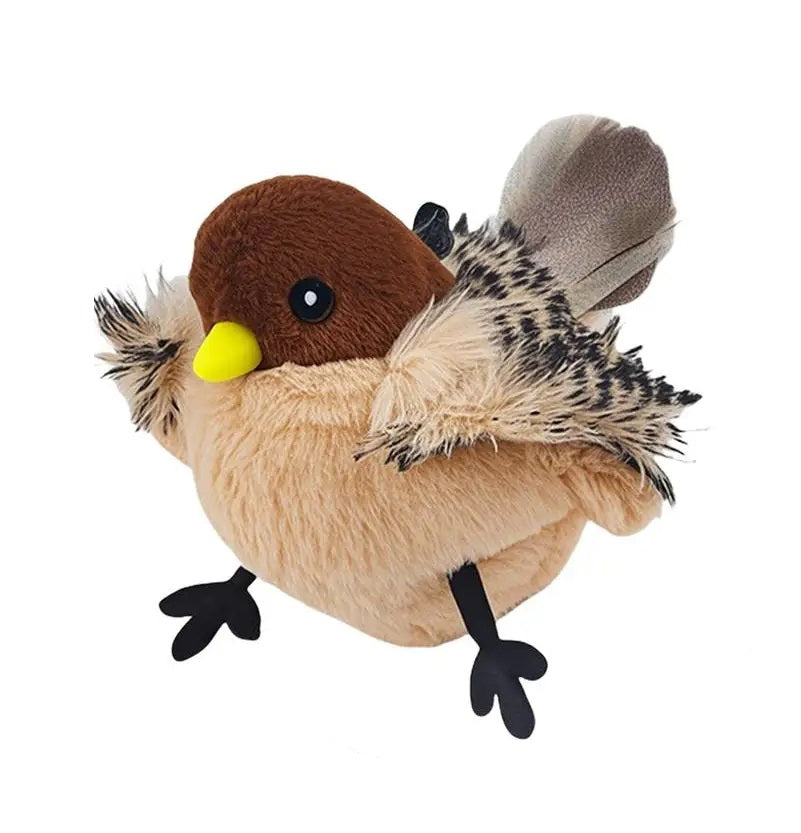 Feathered Bird and Mouse Toys for Engaging Cat Playtime