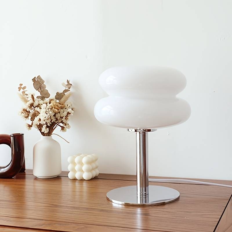 Tricolor LED Mushroom Lamp - Elegant and Adjustable Design