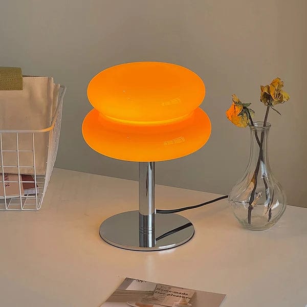 Tricolor LED Mushroom Lamp - Elegant and Adjustable Design