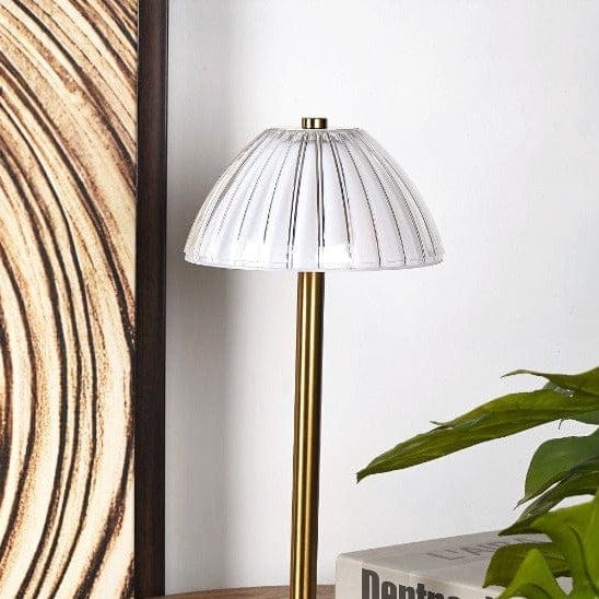 Wireless Chic & Retro Table Lamp - Touch Control & Adjustable Lighting