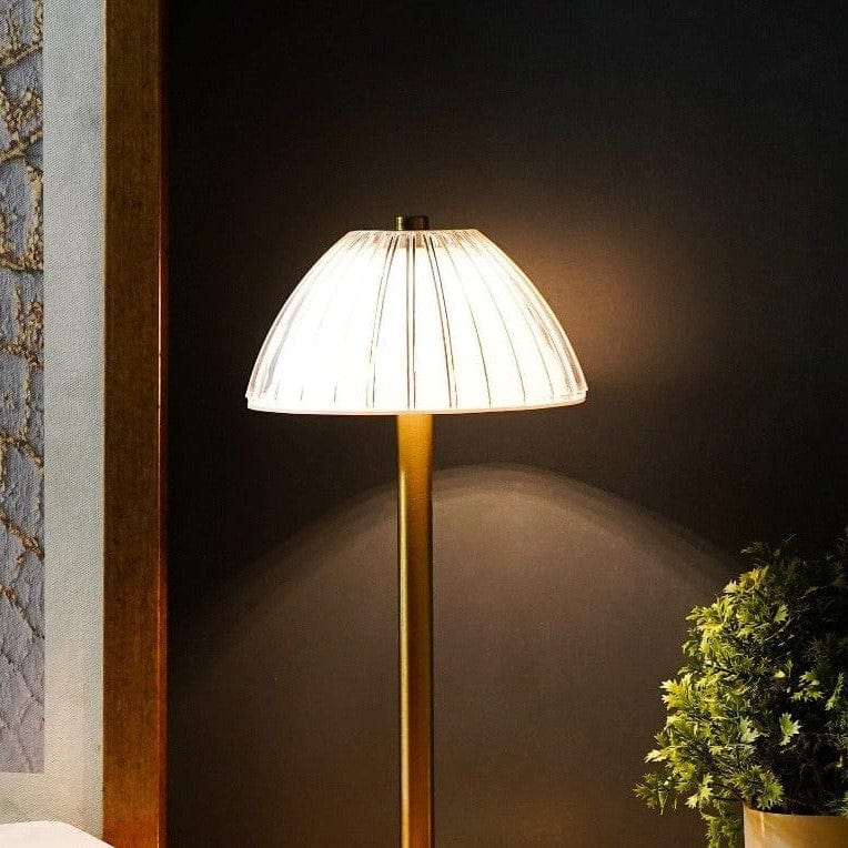 Wireless Chic & Retro Table Lamp - Touch Control & Adjustable Lighting
