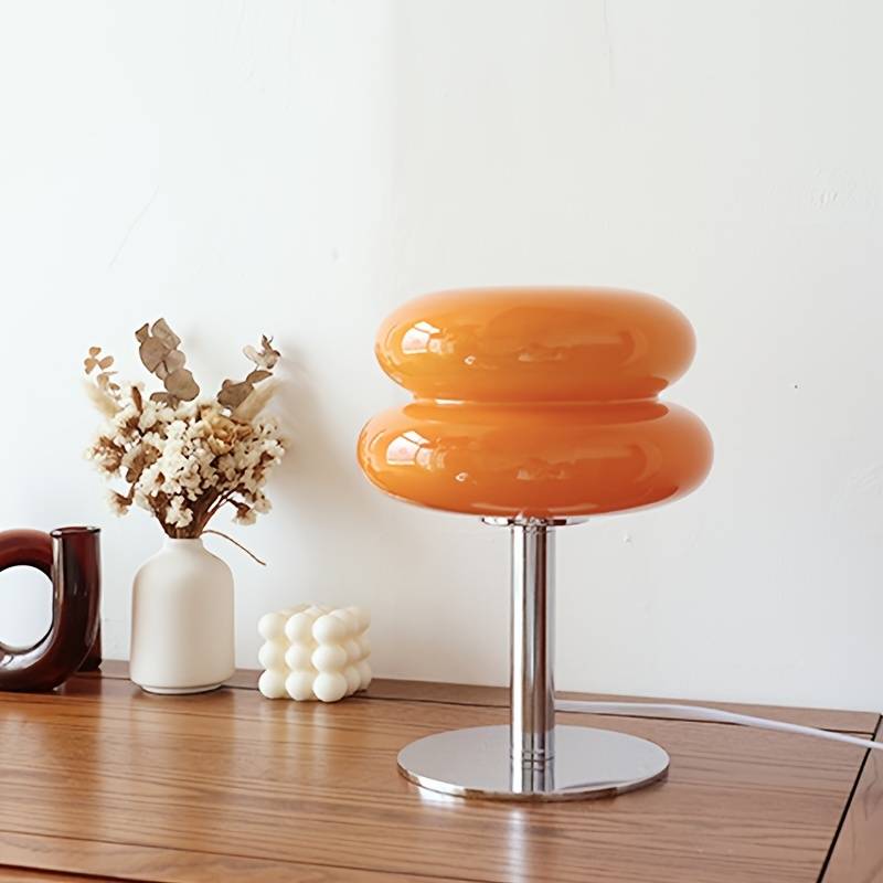 Tricolor LED Mushroom Lamp - Elegant and Adjustable Design