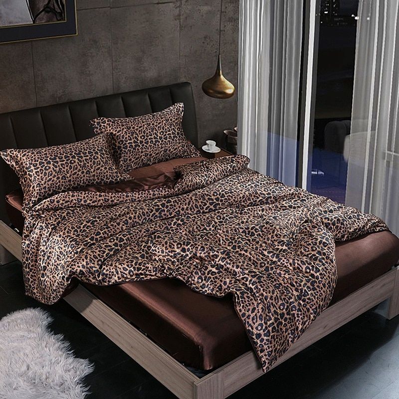 Satin Bed Set with Cotton Feel