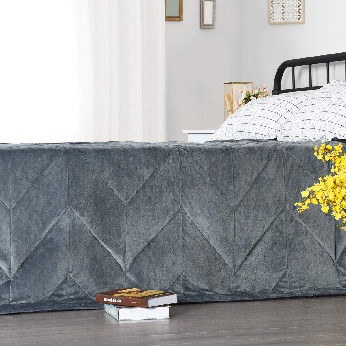 Premium Weighted Blanket 17lbs | 60"x80" | Queen Size, for Kids Adults