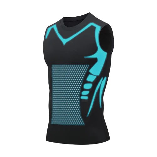 Posture Corrector Vest- Ionic Shaping Sleeveless T-Shirt, Fitness Tummy Control Top
