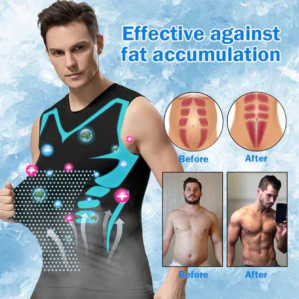 Posture Corrector Vest- Ionic Shaping Sleeveless T-Shirt, Fitness Tummy Control Top