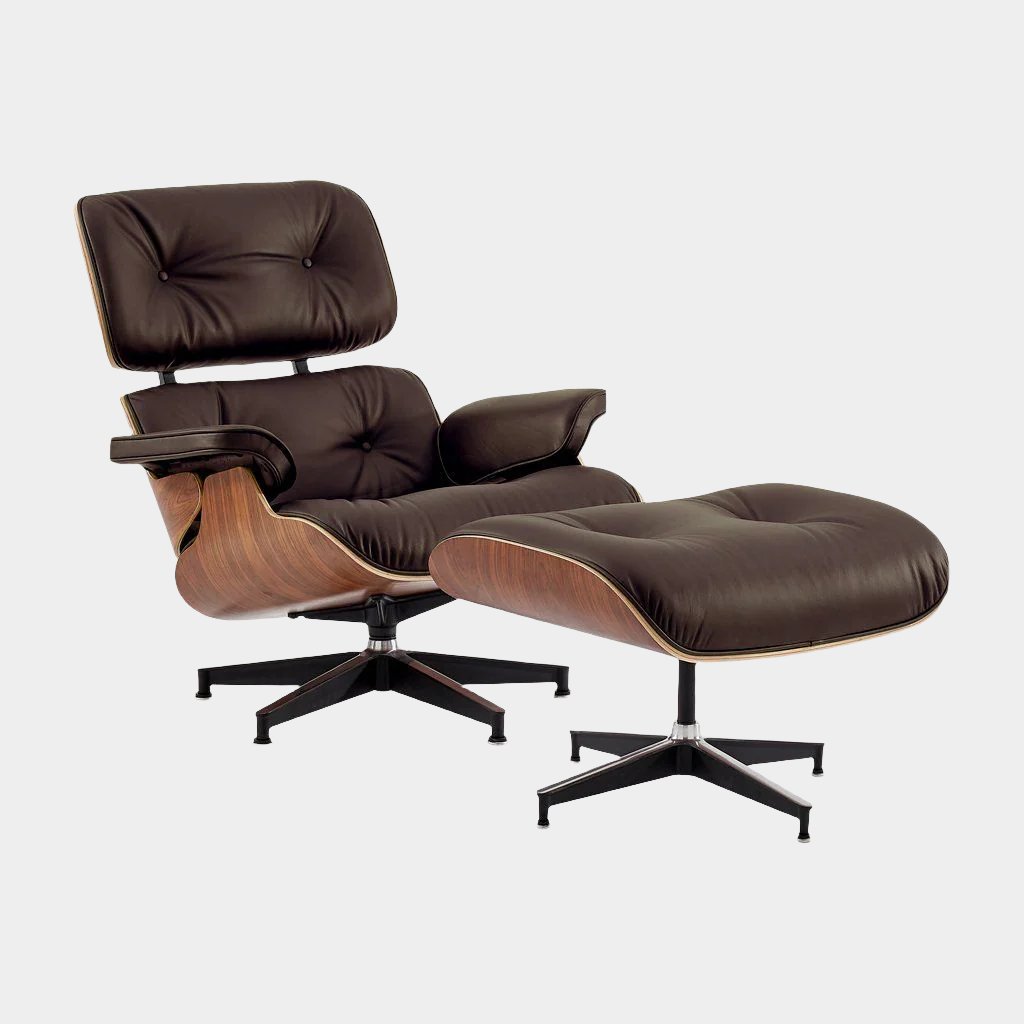 Lounge Chair And Ottoman – Tall