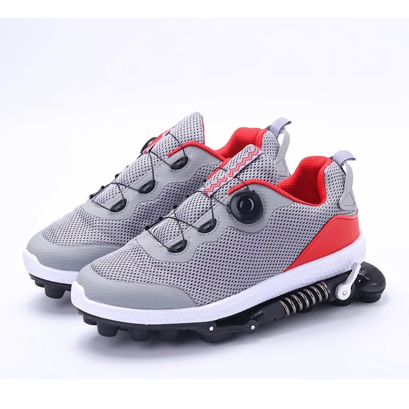 Mechanical Assisted Shock-Absorbing Running Shoes – Stylish Breathable Trainers & Casual Loafers for a Fashion-Forward Look