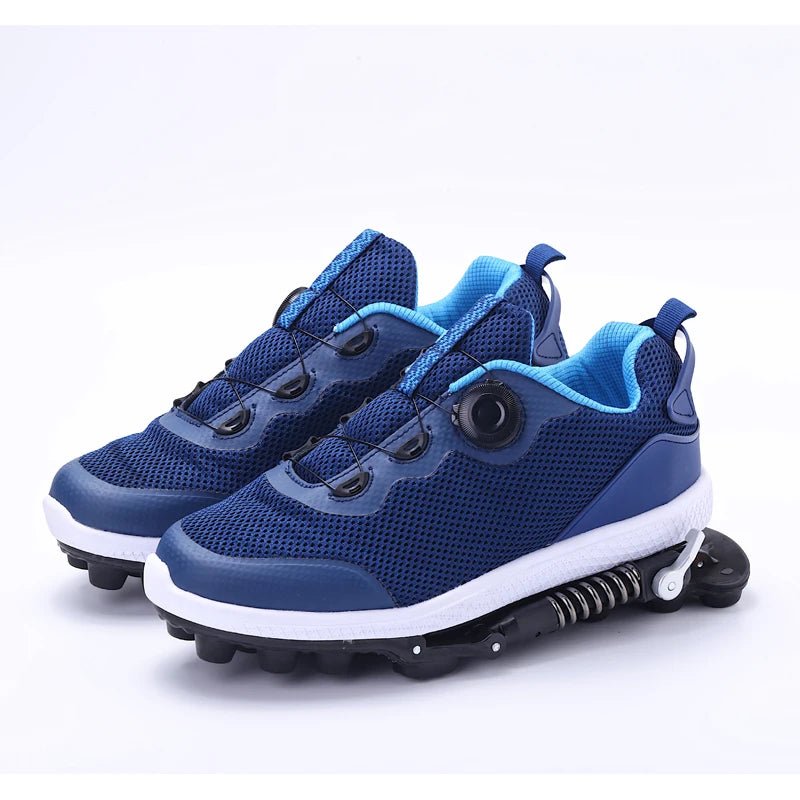 Mechanical Assisted Shock-Absorbing Running Shoes – Stylish Breathable Trainers & Casual Loafers for a Fashion-Forward Look