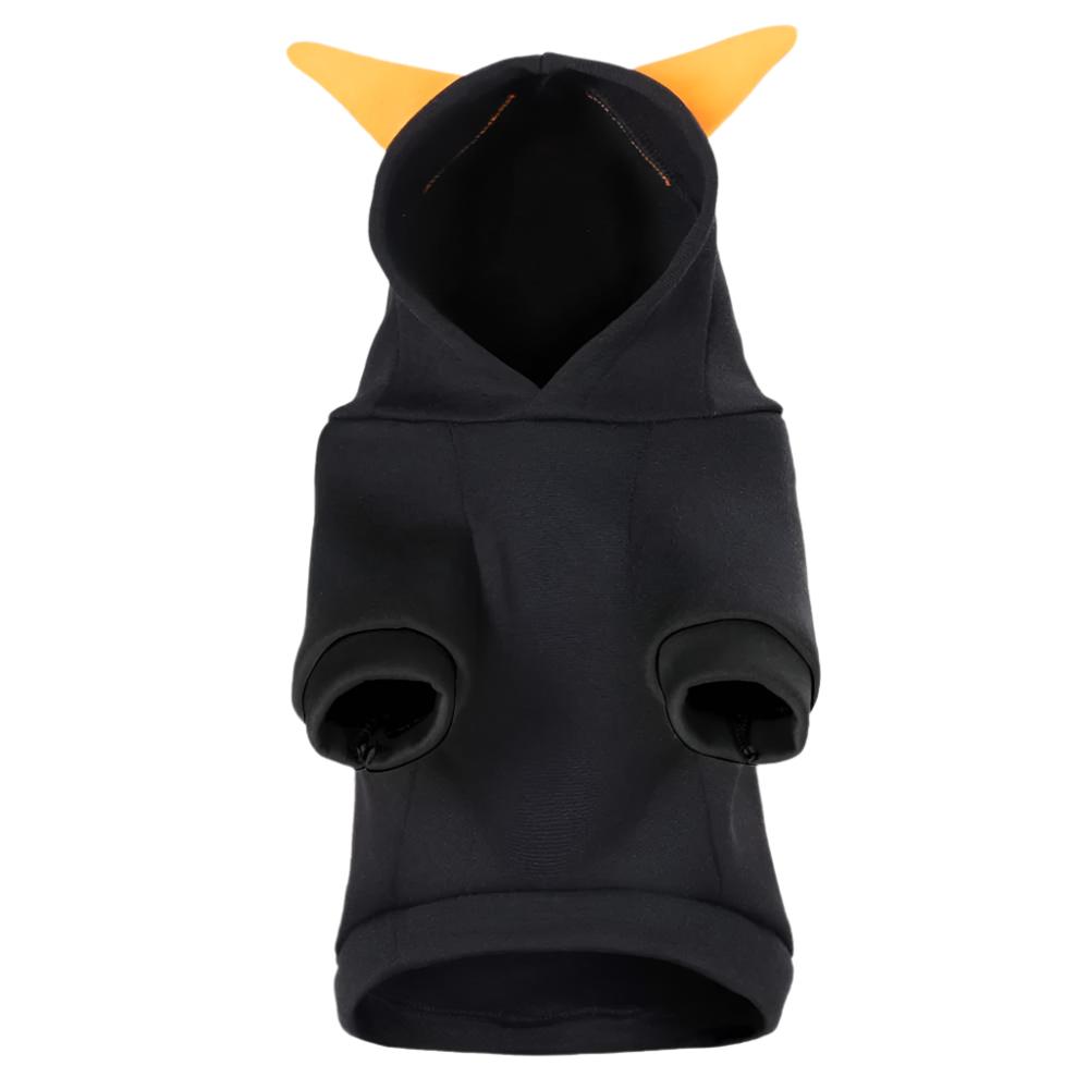 Pumpkin Design Pet Clothes - Cosplay Halloween Dog Hoodie, Soft and Adorable Warm Outfit Coat