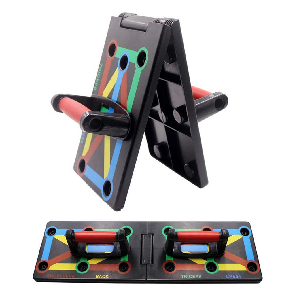 9-in-1 Body Building Fitness Push Up Rack Board