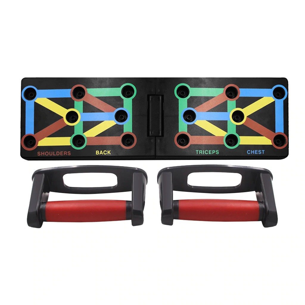 9-in-1 Body Building Fitness Push Up Rack Board