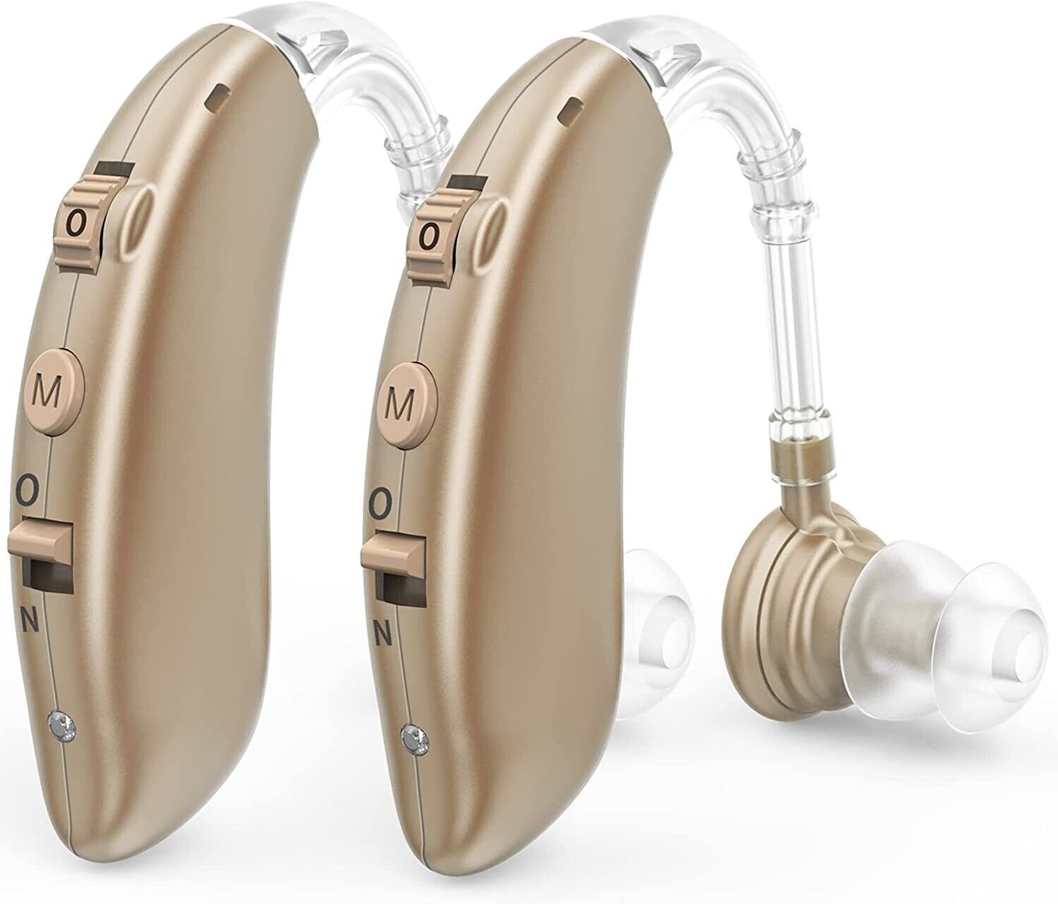 Rechargeable Digital Behind the Ear Hearing Aids With Noise Reduction