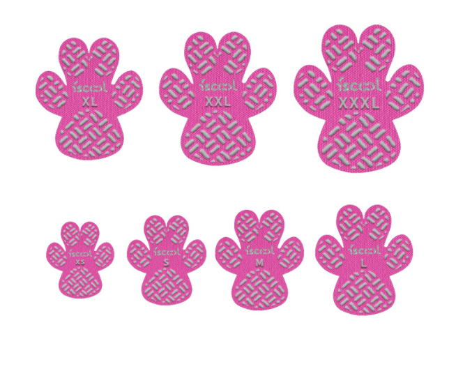 Waterproof Anti-Slip Dog Paw Protectors – Durable Traction Pads in Black, Pink, Blue