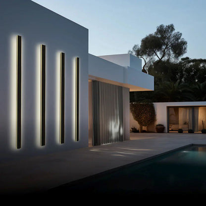 GlowArt® LED Wall Light – Modern Waterproof Design for Garden and Terrace