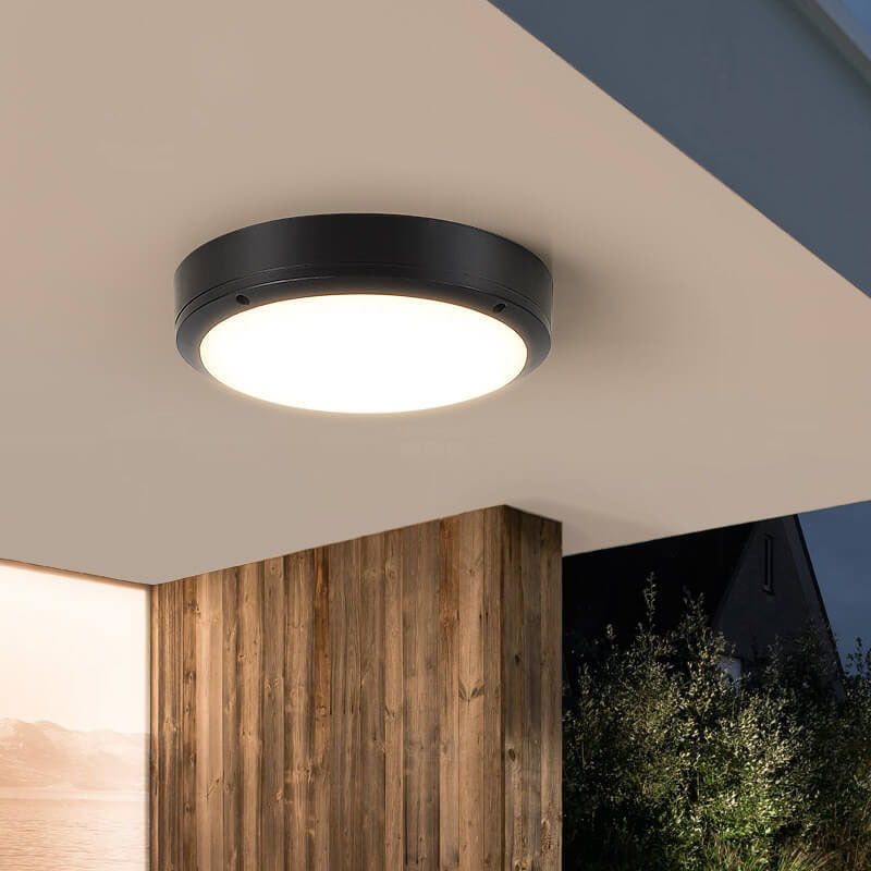 Waterproof Round LED Ceiling Light for Outdoor Use – Easy Installation, Modern Design, Available in 12W, 15W, 20W Options