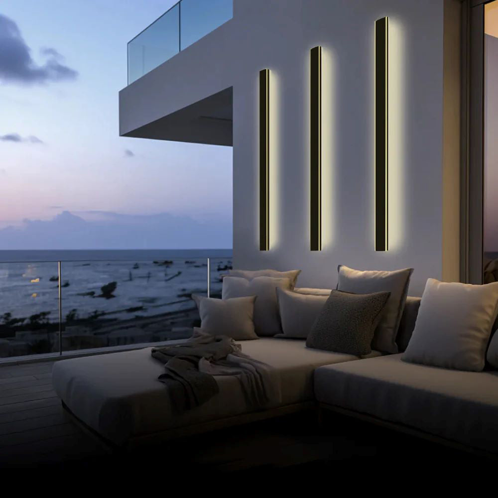 GlowArt® LED Wall Light – Modern Waterproof Design for Garden and Terrace