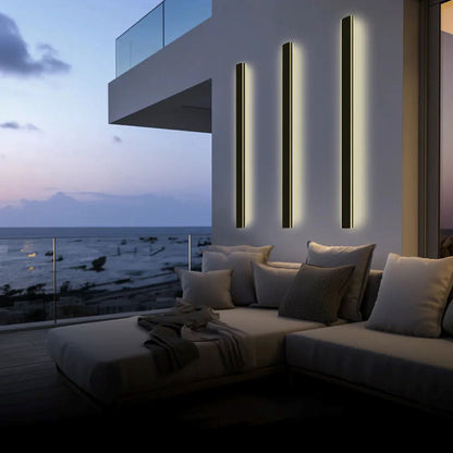 GlowArt® LED Wall Light – Modern Waterproof Design for Garden and Terrace