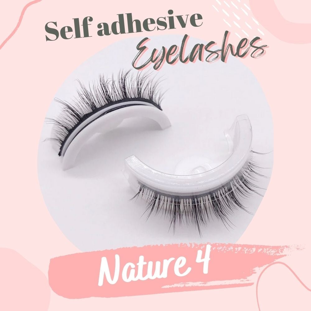 Self-Adhesive Waterproof Reusable Eyelashes